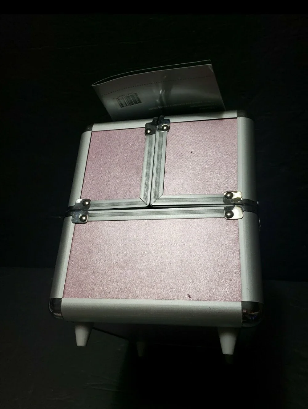 NEW W/DEFECTS! ULTA BEAUTY *Love* Make Up Travel Box (EMPTY)